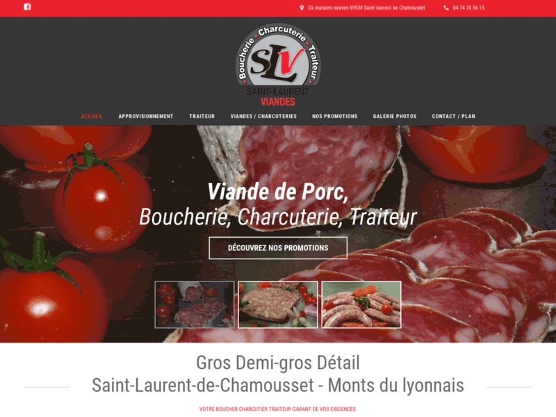 Saint Laurent Viandes, élevage de porc et transformation de la viande
