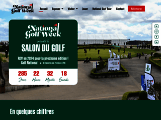 Détails : Site Officiel du Salon du Golf de Paris