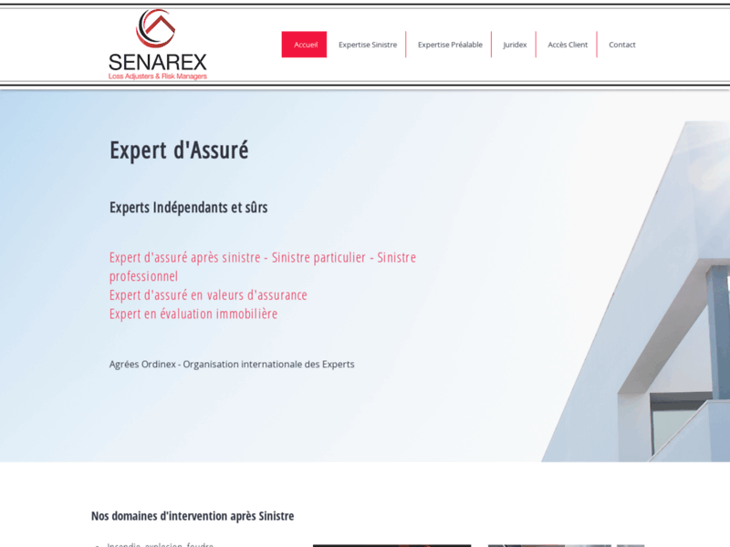Expert d'assuré Senarex