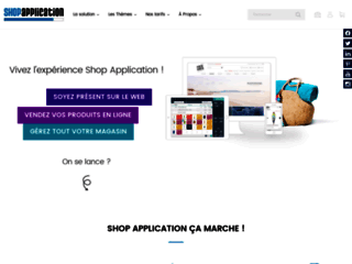 Détails : Création de site e-commerce avec le logiciel Shop Application