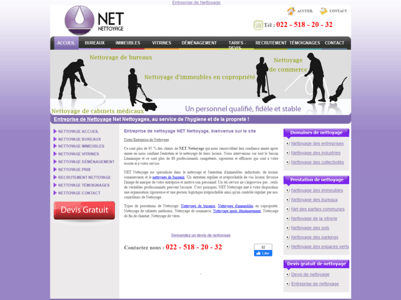 Entreprise de nettoyage : CLR Nettoyage