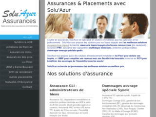 Détails : Cabinet Solu'Azur Assurances et Placements