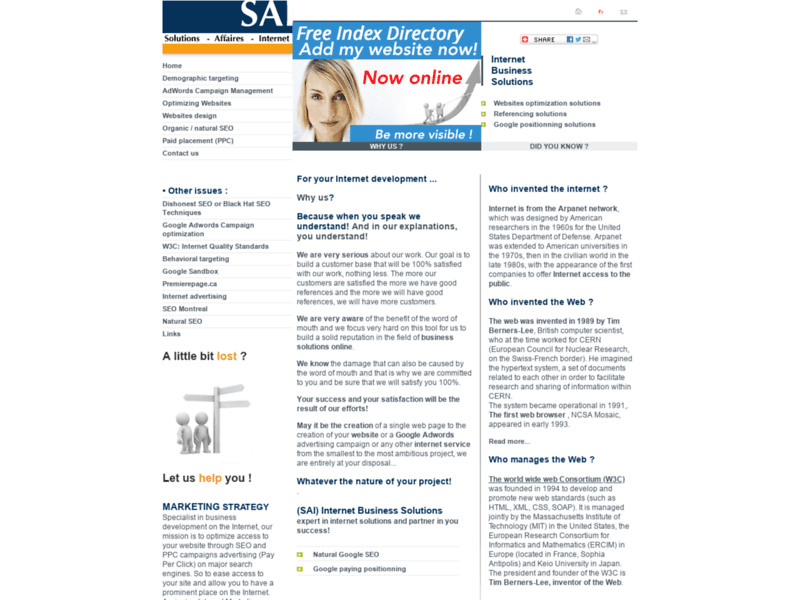 SAI - Solutions Affaires Internet