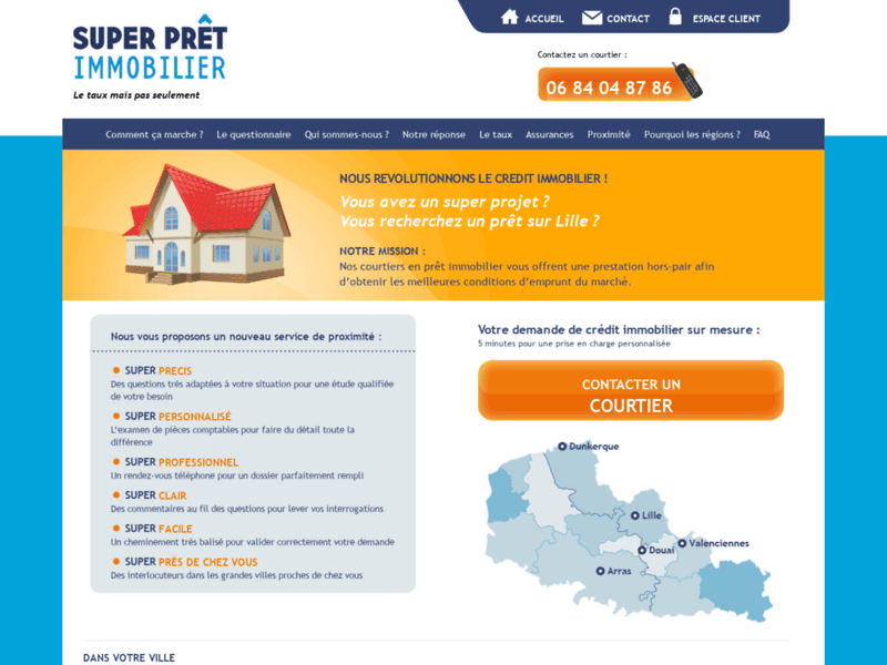 Super Prêt Immobilier, courtiers à Lille et Nord Pas-de-Calais