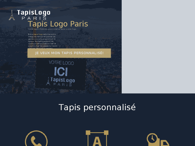 Tapis Logo Paris