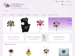 Détails : Tendance orchidée bijoux