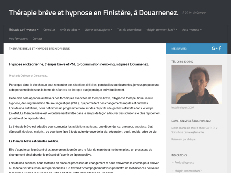 Hypnothérapie en Finistère