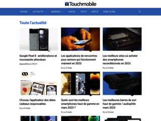 Détails : Smartphone, l'actualité par TouchMobile
