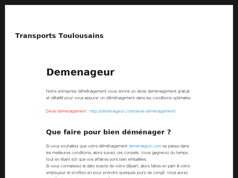Transports Toulousains : Transport toutes distances près de Toulouse (31)