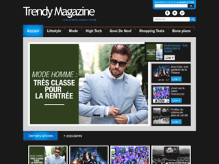 Détails : Vous cherchez un blog mode homme ? Découvrez Trendy-magazine