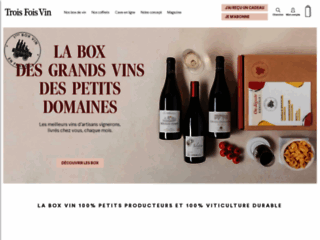 Détails : Box vin