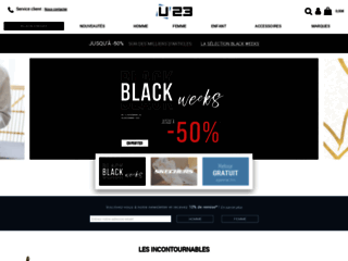 Détails : Usine23.com, boutique de chaussures en ligne