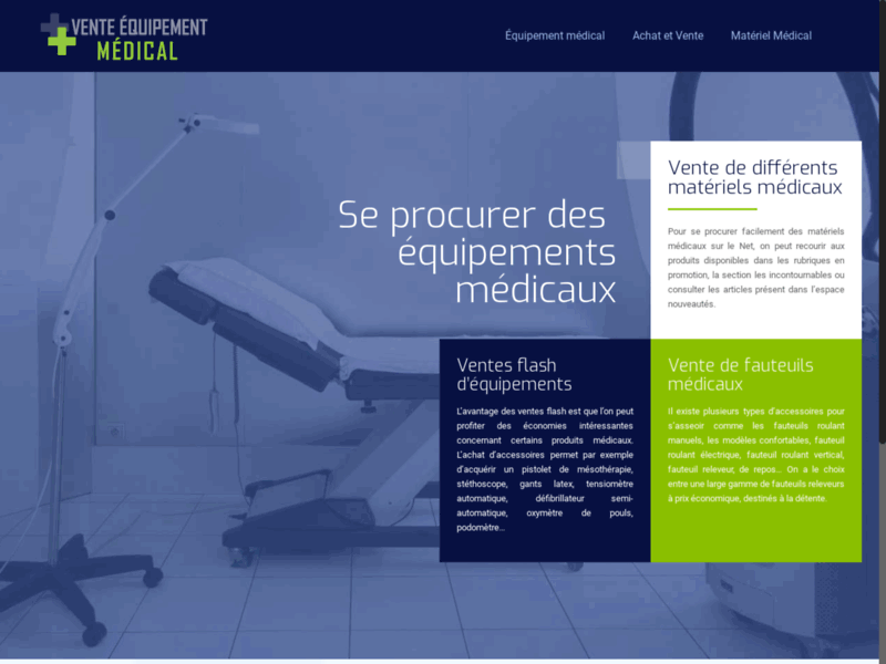 VE Medical : vente équipement médical France