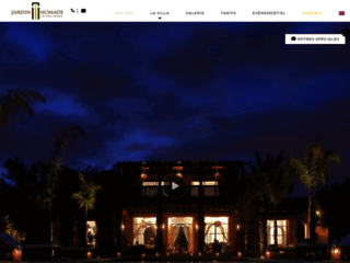 Villa a louer à Marrakech Maroc - Villa Jardin Nomade