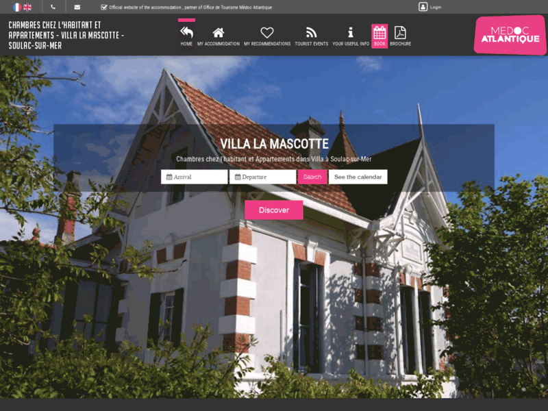 Villa la Mascotte à Soulac-sur-Mer