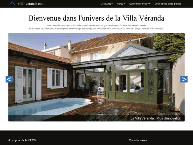 Villa Véranda Toiture Plate