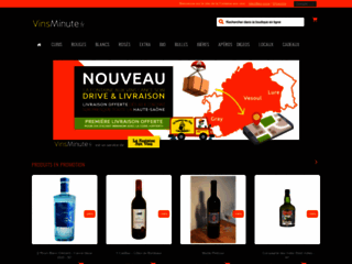 Détails : VinsMinute, vente en ligne de vins fins, bières et spiritueux