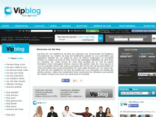 VIP Blog: hébergement de blogs