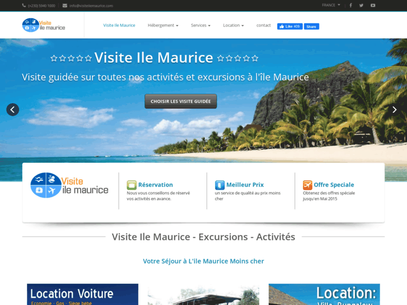 Visite Ile Maurice - Vacances et séjour moins cher