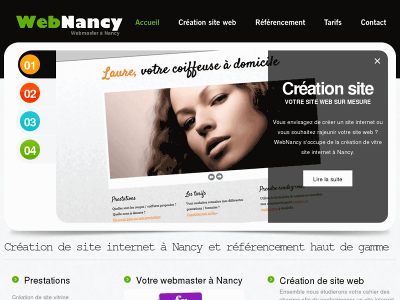 Création site internet à Nancy