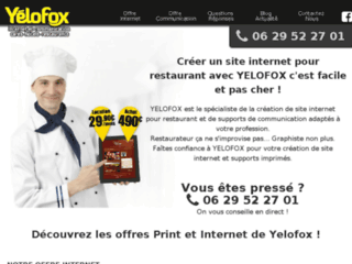 Détails : Yelofox : création d'un site internet