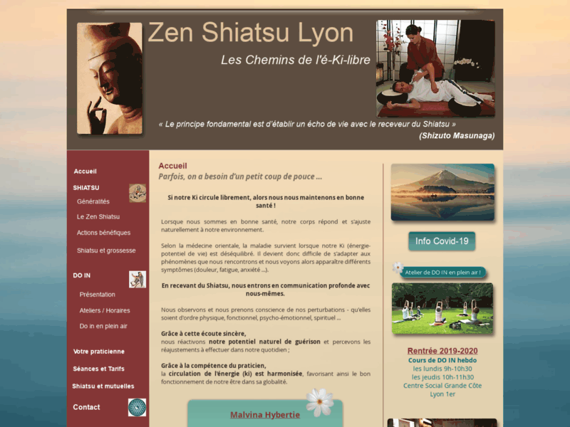 Shiatsu Lyon - zen shiatsu traditionnel a lyon, do-in, massage bien-etre