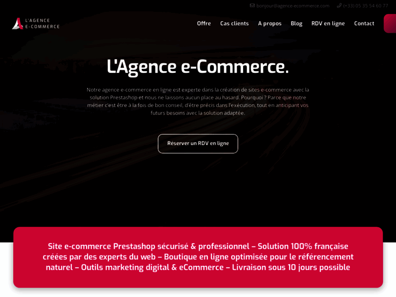 L'Agence e-Commerce, création de sites e-commerce