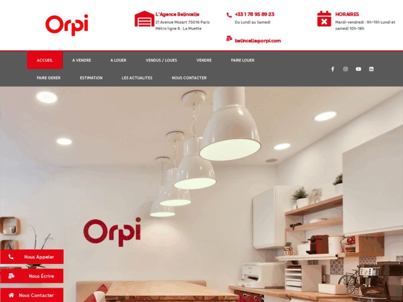 Orpi Belincelle, partenaire des projets immobiliers à Paris 16