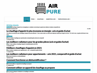 Accueil - Air Pure