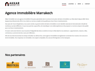 Détails : Akkar immobilier, agence immobilière à Marrakech