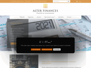 Alter Finances : cabinet de gestion de patrimoine