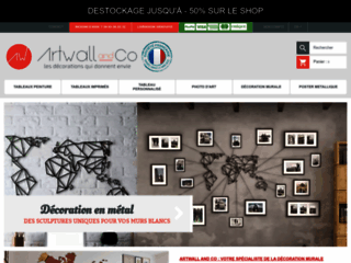 Artwall and co: meilleure boutique de vente des tableaux design en ligne