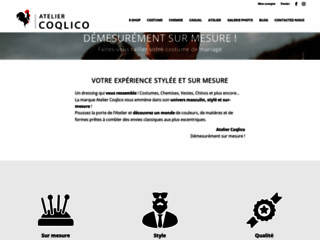 Atelier Coqlico, magasin de costume pour hommes à Paris