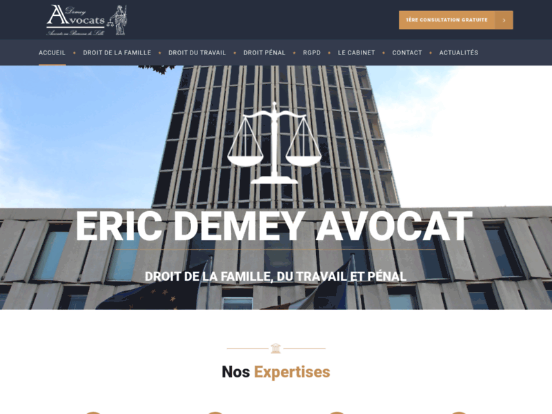 Maître Eric Demey: Avocat en droit commercial à Lille