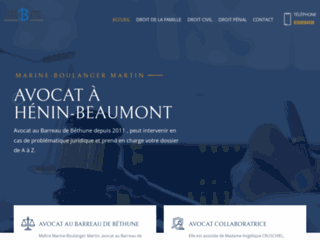 Avocat à Hénin-Beaumont, Maître Marine BOULANGER-MARTIN