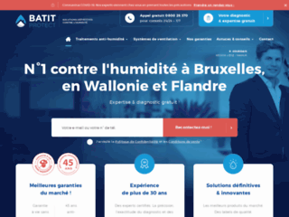 Traitement anti-humidité à Bruxelles et en Wallonie