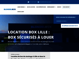 Location de box container de stockage à Lille dans les Hauts-de-France