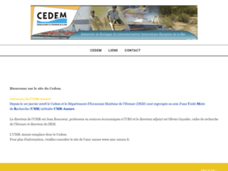 CEDEM : Centre de Droit et d'Economie de la Mer