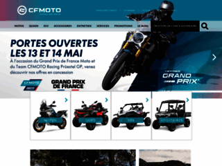 Détails : CF Moto, marque de Quads et SSV