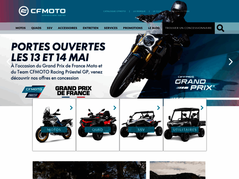 CF Moto, marque de Quads et SSV