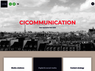 Détails : Cicommunication, agence de communication institutionnelle et financière
