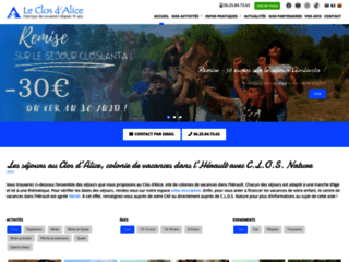 Clos d'Alice - Colonie, centre de vacances dans l'Hérault et centre équestre