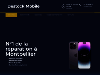 Détails : Destock Mobile,  réparation d'iPhone à Montpellier 