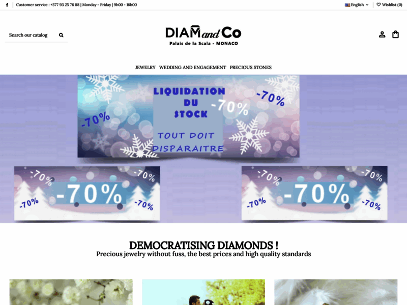Diam and Co, bijouterie en ligne