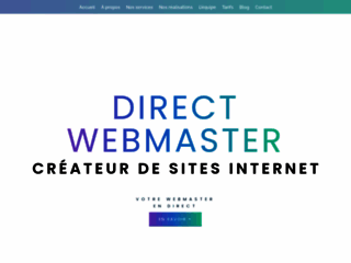 Détails : Direct Webmaster, création de sites internet