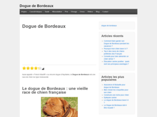 Tout savoir sur les Dogues de Bordeaux