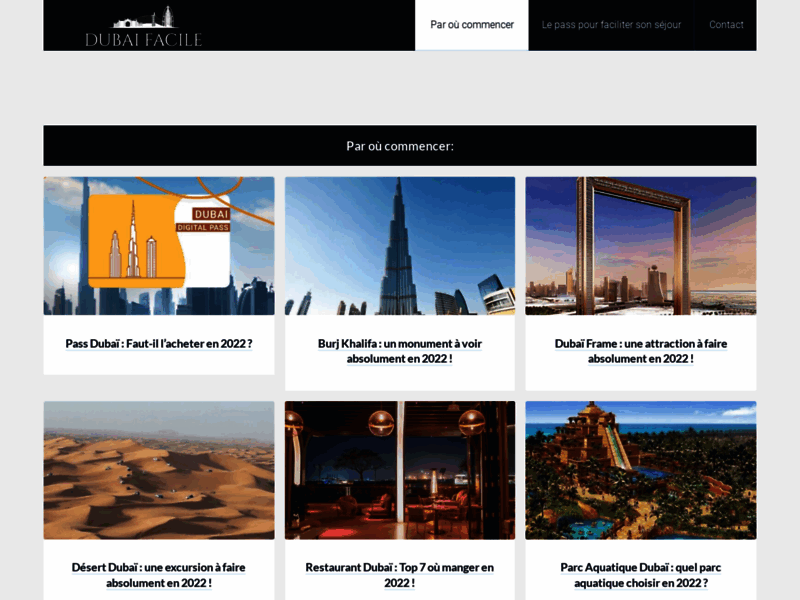 Dubaï Facile, guide touristique