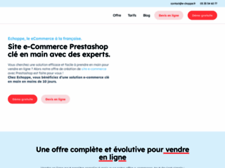 Détails : Echoppe, le e-commerce à la française