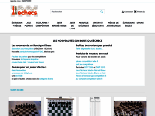 Boutique échecs : jeu d'échecs en bois