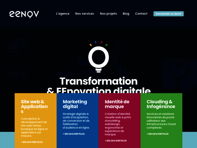 Eenov, agence web à Bordeaux